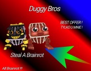 Roblox Steal A Brainrot Duggy Bros 540m/s NAJTANIEJ !