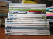 IKEA katalog x 20 egz. zestaw 1998 2000 2001 2002 2003 2004 2005 2006 2007