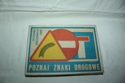 Poznaj znaki drogowe Gra planszowa świetlna PRL + bateria