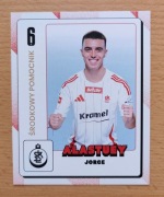 Oficjalna karta ŁKS Łódź 2024/25 Jorge Alastuey