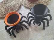 Pojemnik pająk na cukierki lub świecę 