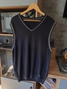 Męski bezrękawnik kamizelka Brax wełna XL 