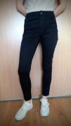 Spodnie Damskie Czarne - DeFacto Slim Fit - roz.38