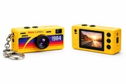 Mini Kamera Retro 1080P Brelok LCD 0,96” USB-C Żółta