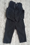 Elegancki komplet dla chłopca H&M r. 80 stan idealny spodnie kamizelka 