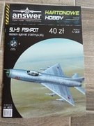 Model kartonowy SU-9 Fishpot