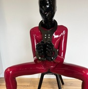 Skrzypce fiddle BDSM czarne bondage dyby