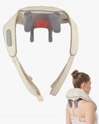 MASAŻER KARKU 2W1 CIEPŁO 5D SHIATSU