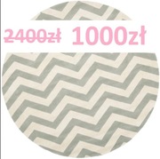 - 55 % Nowy wełniany dywan firmy Safavieh 213 cm 1000zł 