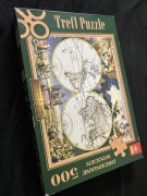 Puzzle Trefl 500 drewniane. Johanne A Loon Mapa świata