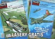 Mały Modelarz x2 - B-17G i Me-109G + lasery gratis