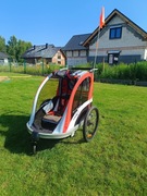 Przyczepka rowerowa WeeRide BUGGY GO 3w1 to doczepka, wózek i jogger