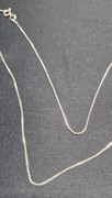 Srebrny Łańcuszek splot kostka 2,71gr 50cm
