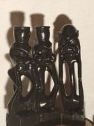 Figurki afrykańskie 3 sztuki