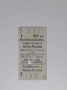 Magnes Bilet Częstochowa - Herby Pruskie