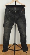 Spodnie motocyklowe Seca square black 30