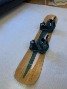 snowboard 148 cm rumbel fish salomon + wiazania