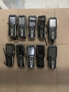 10 terminali zebra honeywell 6100 + 3 stacje ładujace + 19 baterii