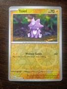 REVERSE HOLO Toxel 069/182 Karta POKEMON TCG S&V Paradox rift