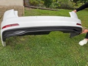 Zderzak tył A6 C8 Lift Facelift PDC LS9R w lakier do założenia BDB