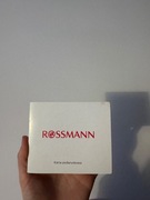 Bon podarunkowy do rossmanna 