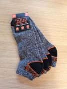 Skarpety robocze Black decker zestaw 3 sztuki 39/42