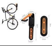 Wieszak / stojak ścienny na rower – pionowy