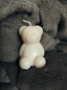 świeczka sojowa duży miś Walentynki