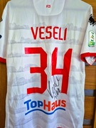 Koszulka meczowa matchworn Frederik Veseli Süditrol - Spezia Certyfikat