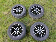 4x Felgi Rial z oponami letnimi Michelin 16" et40 5x112 205/55