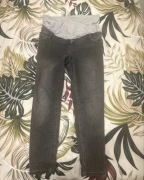 Bonprix jeansy ciążowe szary rozmiar 44