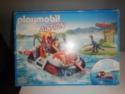 Nowe klocki playmobil action poduszkowiec z silnikiem dinozaur