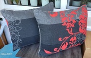 2 Duże Ozdobne poduszki na Sofę Kanapę Łóżko