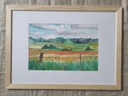 Obrazy na Ścianę, 4 Szt, Malowane Krajobrazy, A3