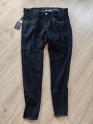 Covalliero bryczesy męskie nowe 46 czarne kolanowy silikon