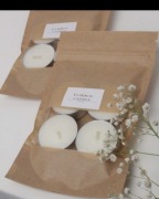 Zestaw 4 świeczek tealight sojowych