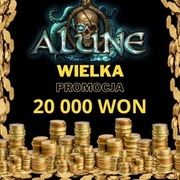 Alune WONY Alune Paczki 20KW = 20 000 WON 24/7