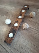 Świecznik tee light  z beczki dębowej po winie na prezent ślubny