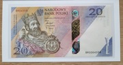 Banknot 20 zł 2025 r. Tysiąclecie koronacji Bolesława Chrobrego