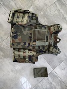 Kamizelka taktyczna plate carierr, wz. 93 leśna pantera, nowa, FSBE, molle