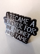 Metalowa przypinka pin broszka wpinka