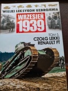  Wielki Leksykon Uzbrojenia 1939 Czołg RENAULT FT