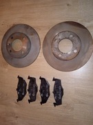 Golf II nowe tarcze i klocki hamulcowe ATE 2006 