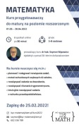 Matematyka, kurs matura rozszerzona