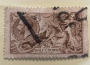 Wielka Brytania 2/6 Half Crown z serii "Seahorses"
