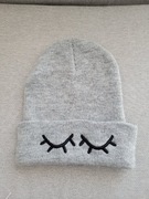 Czapka ciepła, zimowa, szara 56cm