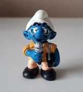 Schleich smerf smurf piosenkarz figurka model wycofany z 2000 r.