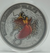 2012 Fiji 20 $   Exotic Endangered Wildlife Paradisebird 2 oz srebra 