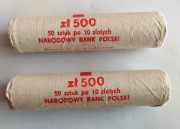 Rulony mennicze NBP - 10 złoty 1990 rok