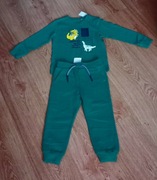 NOWY komplet bluzka spodnie dla chłopca r. 110